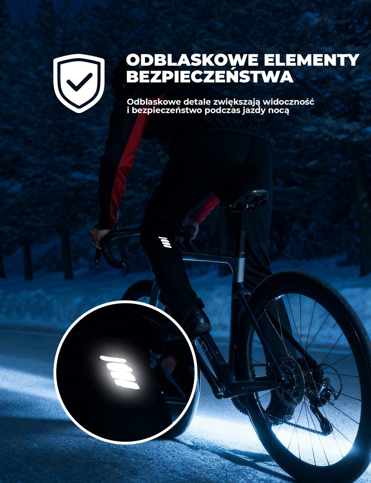 ROCKBROS Zestawy Odzieży Rowerowej Polarowy Ciepły Do Uprawiania Sportów Na Świeżym Powietrzu Zestawy odzieży