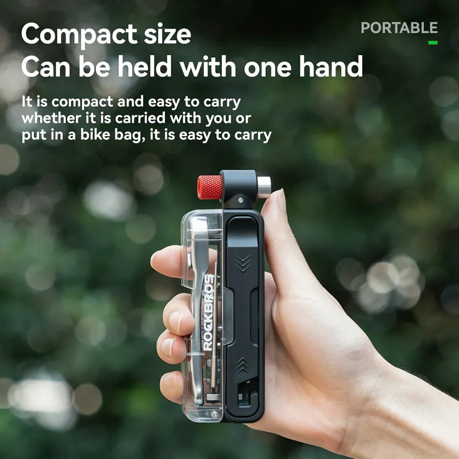 ROCKBROS Wielofunkcyjne Narzędzie Rowerowe 15 w 1-FK-307 Narzędzia do naprawy roweru