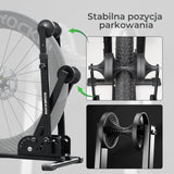 ROCKBROS Regulowany Stojak Na Rowery 2 W 1, Składany do Kół o Średnicy 24" - 27,5" Stojaki rowerowe