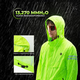 ROCKBROS Kurtka Rowerowa Przeciwdeszczowa Fluorescencyjna-YPY028 Kurtki