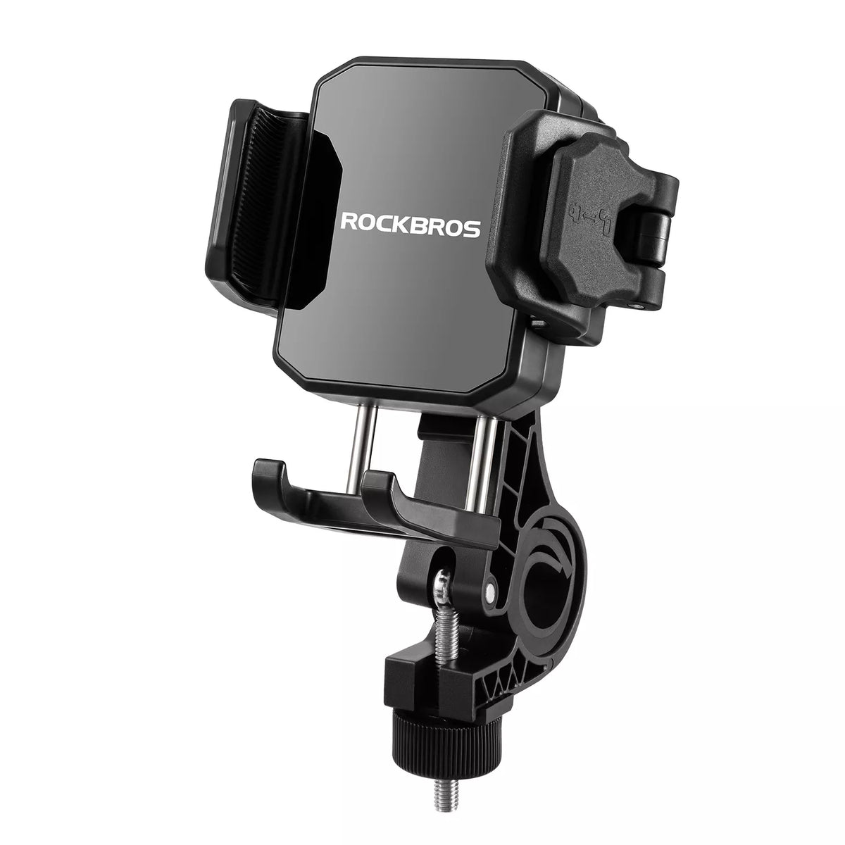 Uchwyt rowerowy na telefon 360° z amortyzacją drgań