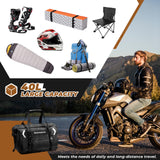 ROCKBROS ROCKBROS Torba Motocyklowa na Ogon Torba Podróżna w 100% Wodoodporna z Paskiem na Ramię Torba Podróżna na Motocykl, Wędrówki, Jazdę na Rowerze, Podróże, Kemping, na Zewnątrz 20L-60L Torby i sakwy motocyklowe