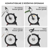 ROCKBROS Regulowany Stojak Na Rowery 2 W 1, Składany do Kół o Średnicy 24" - 27,5" Stojaki rowerowe