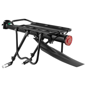 ROCKBROS Bagażnik Rowerowy z Błotnikami Szybkie Zwolnienie-HJ1008-1 Bagażniki