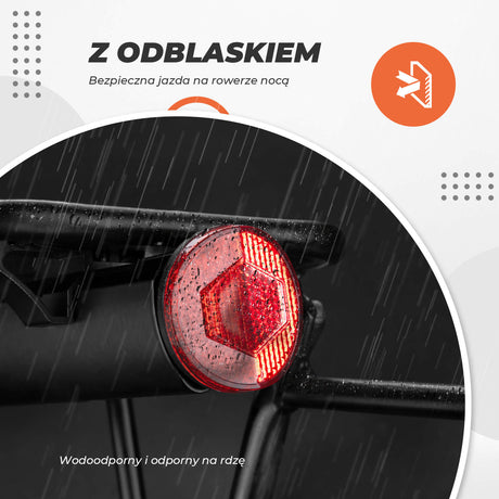 Bagażnik Rowerowy ze Stopu Aluminium Regulowany na Tylny Wspornik Siodła