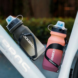 ROCKBROS „Skin-Feel” butelka rowerowa 600 / 750 ml z osłoną przeciwkurzową, lekki i antypoślizgowy