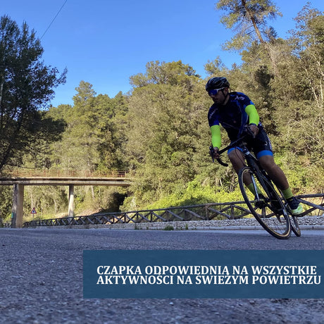 Czapka Pod Kask do Sportów Outdoorowych