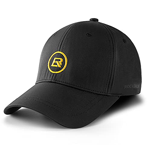 ROCKBROS-PL ROCKBROS Czapka z Daszkiem Moda Regulowana Czapka z Daszkiem Oddychająca Czapka Chroniąca Przed Promieniowaniem UV do Uprawiania Sportów na Świeżym Powietrzu Tenis Golf Podróże Mężczyźni Kobiety Czapki