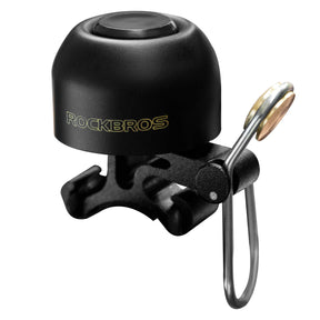 ROCKBROS Dzwonki Rowerowy Pasujący do Kierownic 22-34 mm -2024-1A DzwonkiCzarny