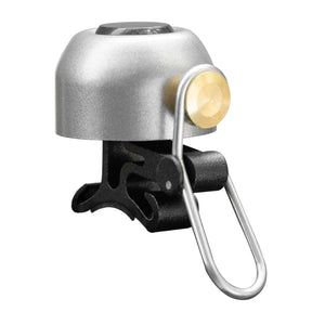 ROCKBROS Dzwonki Rowerowy Pasujący do Kierownic 22-34 mm -2024-1A DzwonkiSrebrny