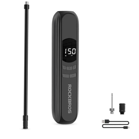Elektryczna Pompka Rowerowa Do Ładowania 2600mah, 150psi Kompresor Powietrza