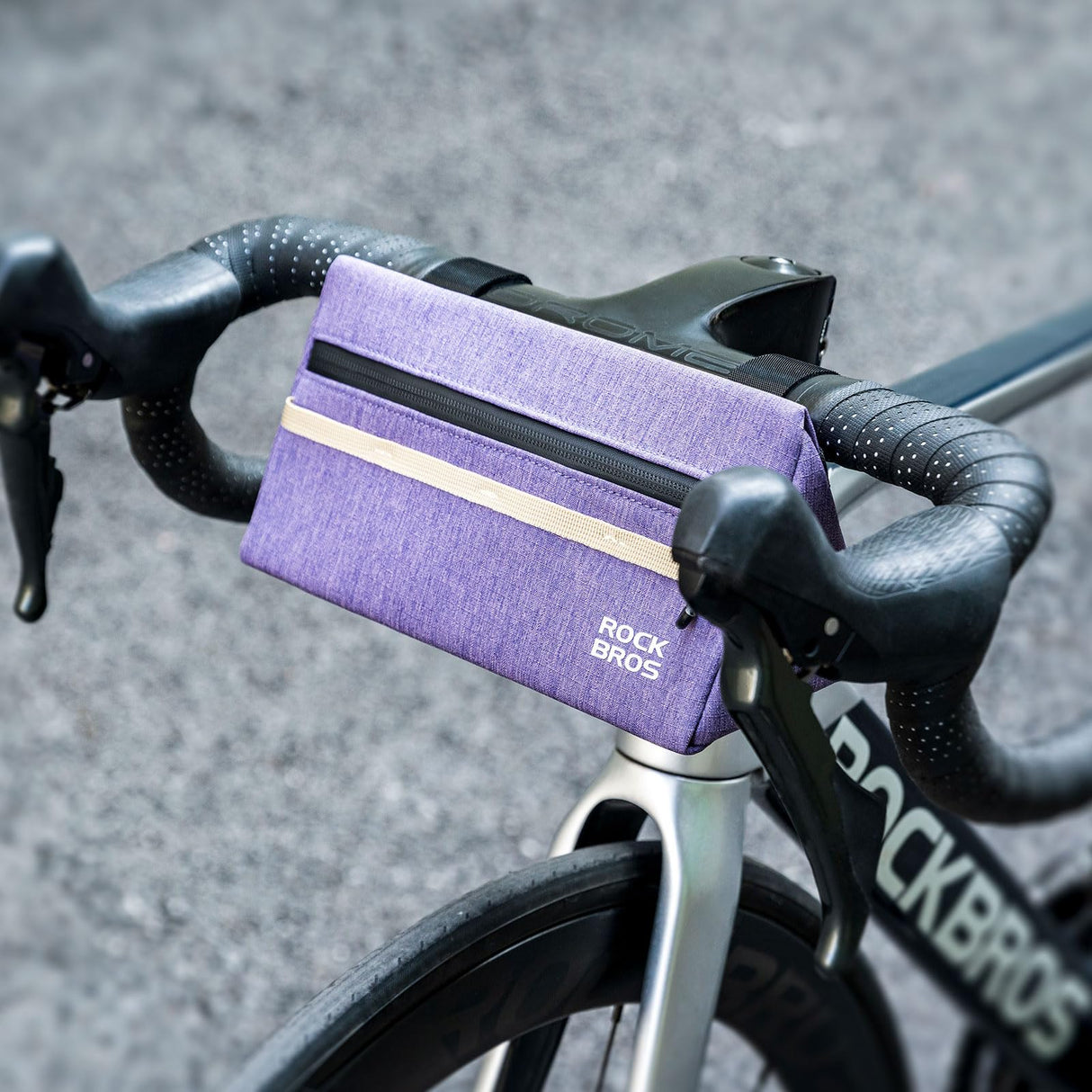 ROCKBROS Torba na Kierownicę Rowerową Odporna na Zużycie 1,3L-W011 Torby na kierownicę
