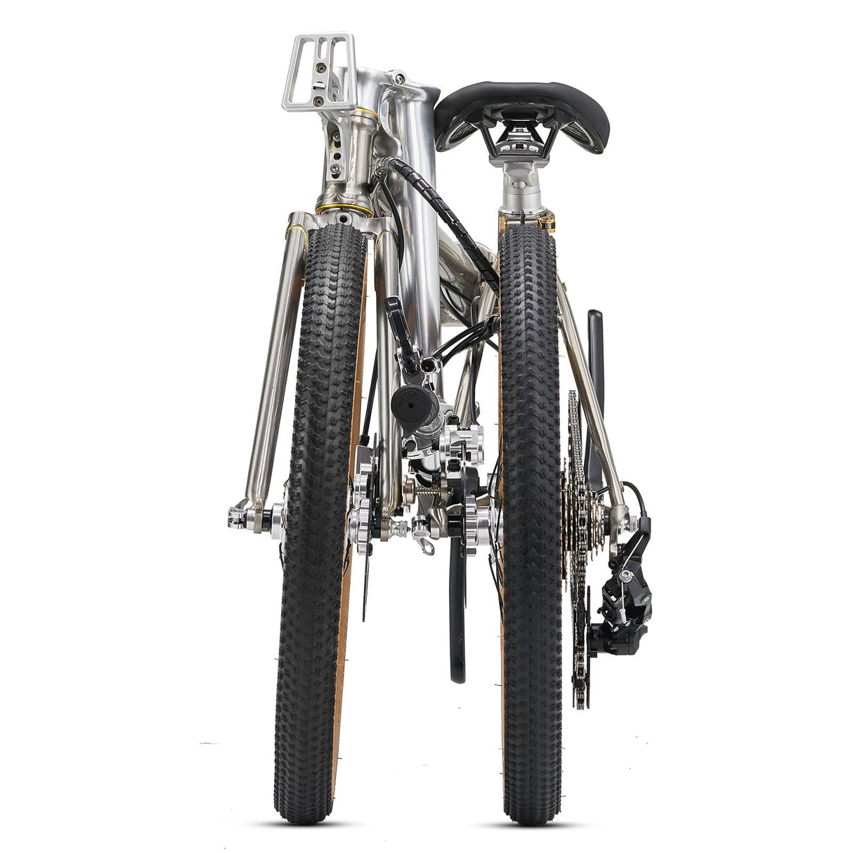 ROCKBROS Gravis-Stalowy Rower Gravelowy Składany 20" Rower Składany