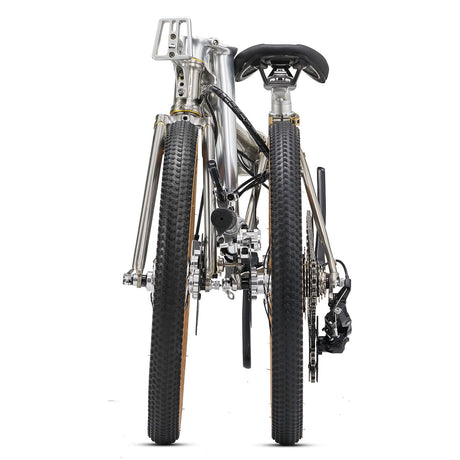 ROCKBROS Gravis-Stalowy Rower Gravelowy Składany 20" Rower Składany