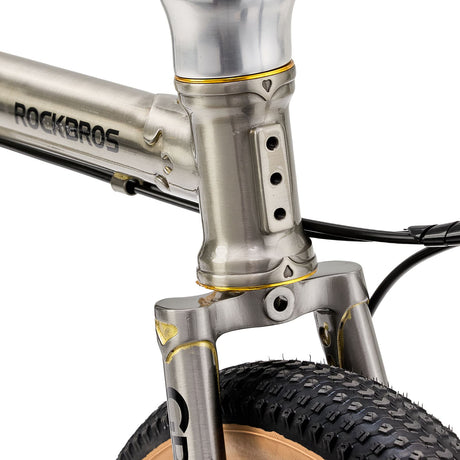 ROCKBROS Gravis-Stalowy Rower Gravelowy Składany 20" Rower Składany