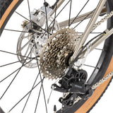 ROCKBROS Gravis-Stalowy Rower Gravelowy Składany 20" Rower Składany