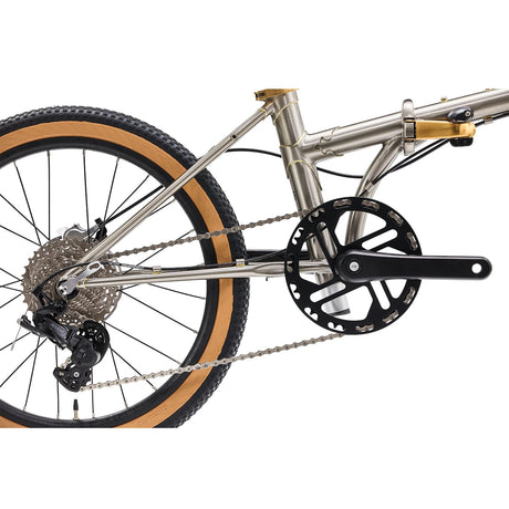 ROCKBROS Gravis-Stalowy Rower Gravelowy Składany 20" Rower Składany