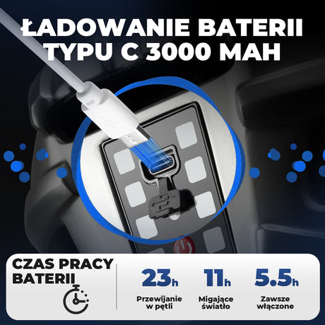 Kask Rowerowy z Okularami Fotochromowymi i Światłem Tylnym