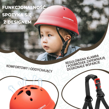 Kaski Rowerowe dla Dzieci Regulowany