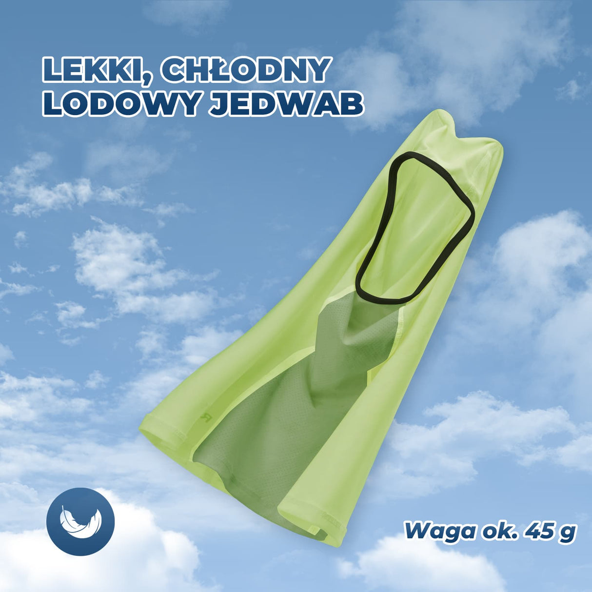 Kominiarka Letnia z Jedwabiu Lodowego -LF70878