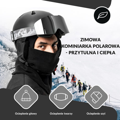 Kominiarka z Polaru Typu Fleece -LF70666