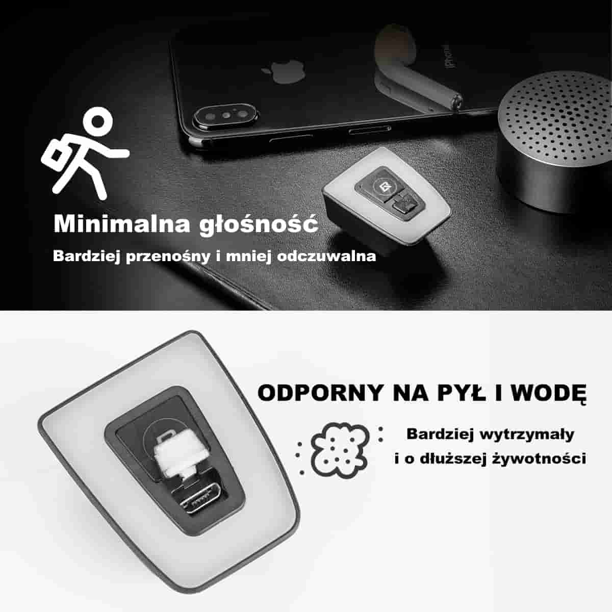 Lampka na Kask Rowerowy i Tylna Lampka 2 w 1