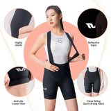 ROCKBROS-PL ROCKBROS TVI Damskie Spodenki Kolarskie na Lato Wyściełane Szybkoschnące z Kieszenią Odporne na Wstrząsy Szosa MTB Wentylacja Komfort Spodnie