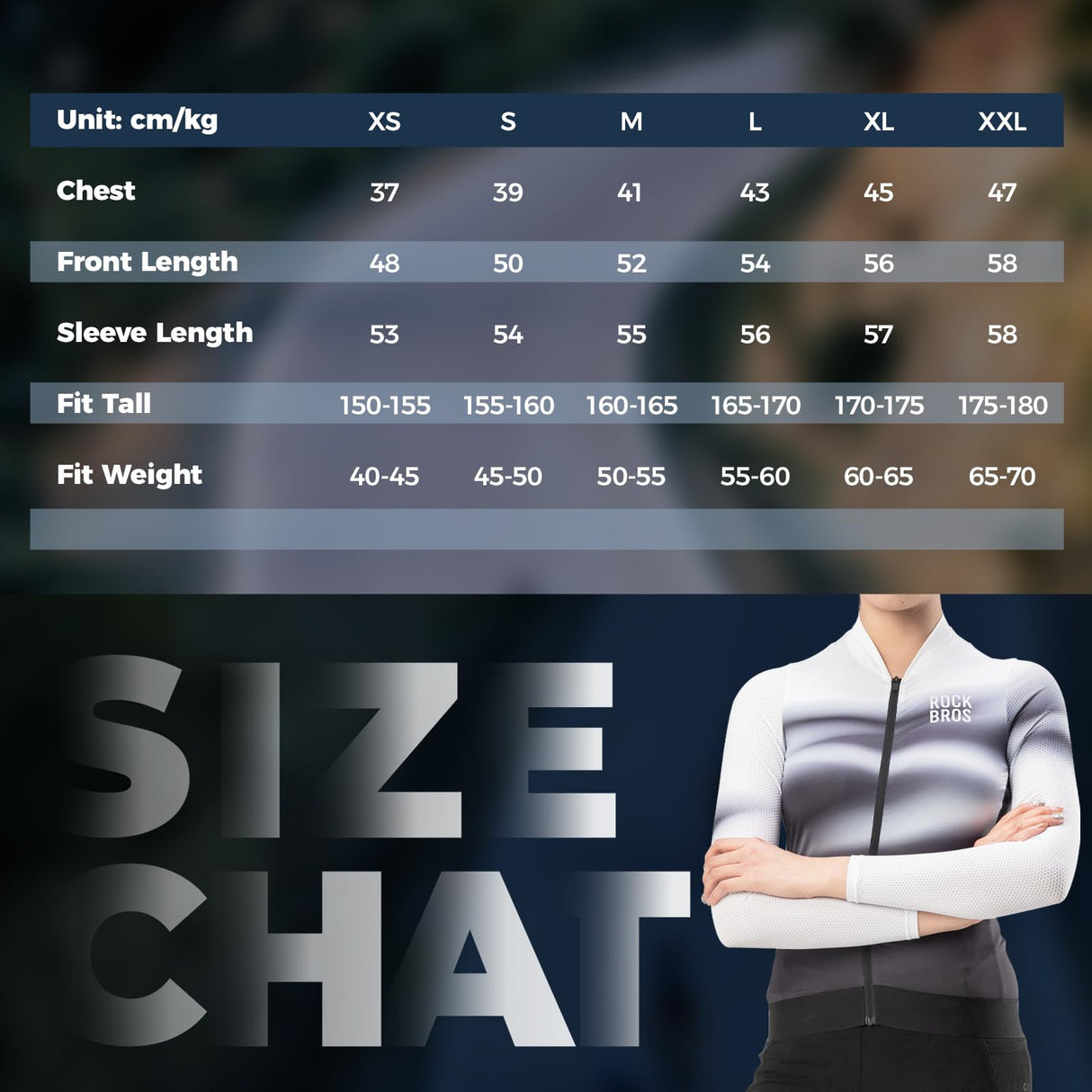 ROCKBROS ROCKBROS Damska Koszulka Rowerowa z Długim Rękawem Szybkoschnąca Koszulka na Rower na Lato z 3 Kieszeniami, Top do Ćwiczeń, Idealna na Rowery, Szosy, MTB, Bieganie, Wędrówki, Fitness, S-XXL Koszulki