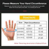 ROCKBROS ROCKBROS Rękawice Narciarskie Sporty Zimowe Narty Snowboard Rower Rękawice cyklowe Wodoodporne Bardzo Ciepłe Antypoślizgowe Rękawiczki dla Mężczyzn M Rękawiczki