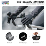 ROCKBROS Road-to-Sky Rękawiczki Kolarskie z Ekranem Dotykowym na Cały Palec Oddychające-TLS001 Rękawiczki