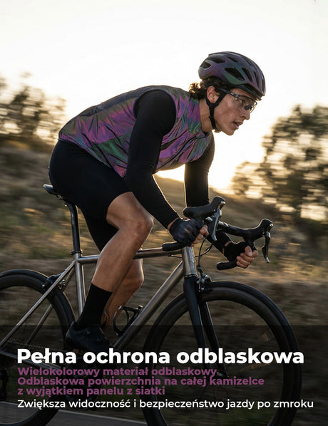 ROCKBROS Męska I Damska Wiosenno-letnia Kamizelka Wiatroszczelna - YDMJ004 Kurtki