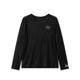 ROCKBROS Męska Koszulka Rowerowa z Wełną merynosa i Tencel KoszulkiCzarny M