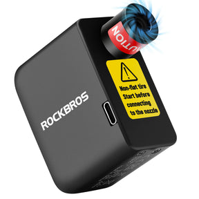 ROCKBROS Mini Elektryczne Pompki Rowerowa 100 PSI -AS1 Elektryczne pompki