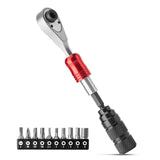 Narzędzia do Naprawy Roweru Miniaturowy Klucz Grzechotkowy 10 w 1