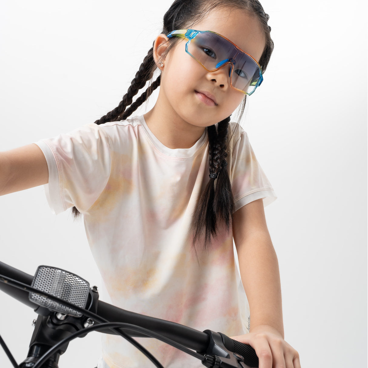 ROCKBROS Okulary Rowerowe Dziecięce Samoprzyciemniające Ochrona UV400-SP314 Okulary i gogle