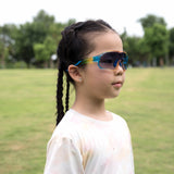 ROCKBROS Okulary Rowerowe Dziecięce Samoprzyciemniające Ochrona UV400-SP314 Okulary i gogle