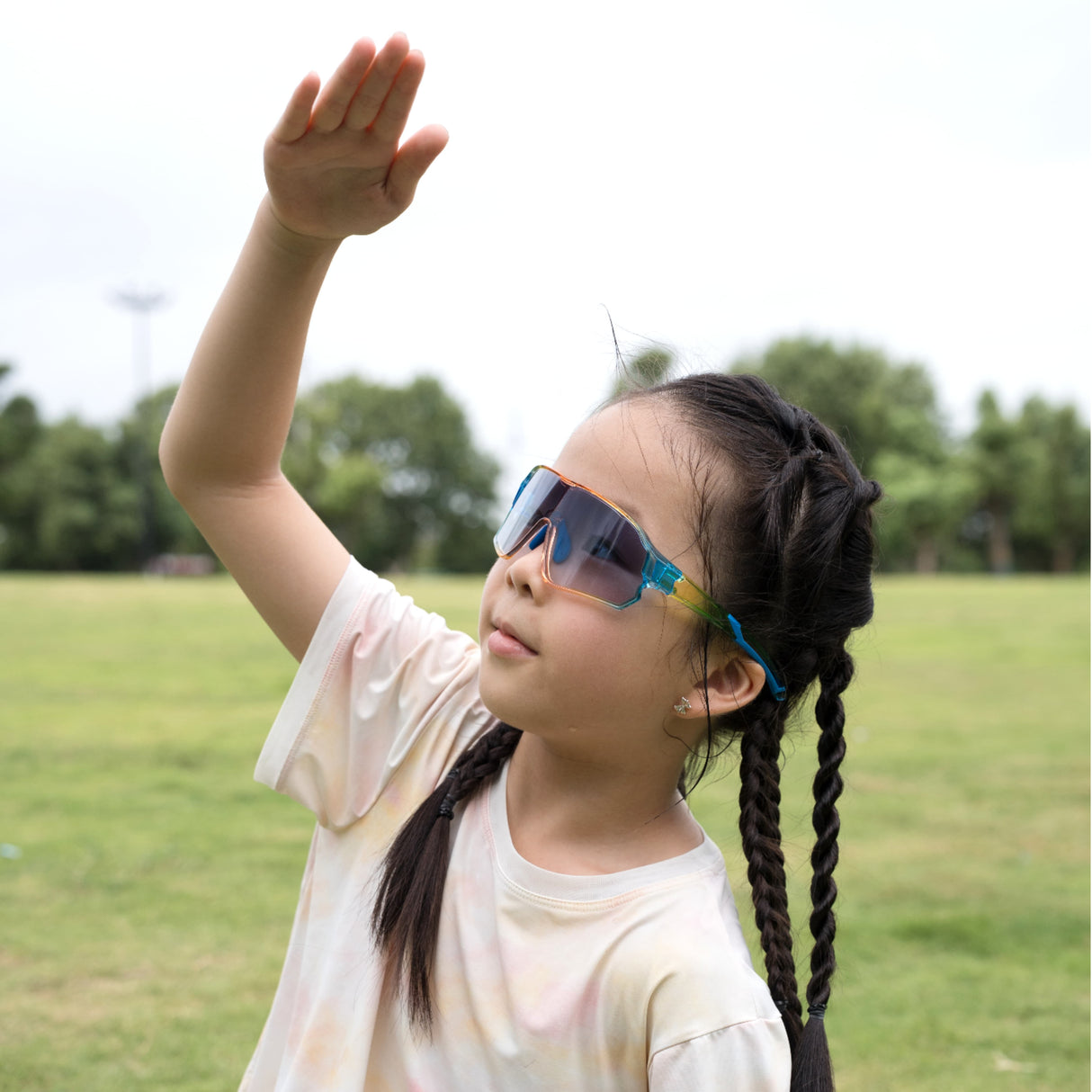 ROCKBROS Okulary Rowerowe Dziecięce Samoprzyciemniające Ochrona UV400-SP314 Okulary i gogle