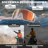 Okulary Fotochromowe Sportowe UV400-SP350