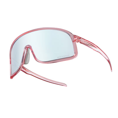 ROCKBROS Okulary Fotochromowe Sportowe UV400-SP350 Okulary i gogleBiały matowy
