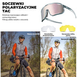 Okulary Polaryzacyjne  Ochroną UV400 i Wymiennymi Noskami-SP351