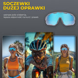Okulary Polaryzacyjne  Ochroną UV400 i Wymiennymi Noskami-SP351