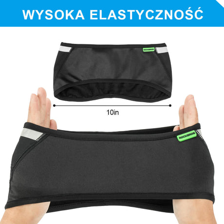 Opaska na Głowę na Rower Wiatroszczelny i Ciepły
