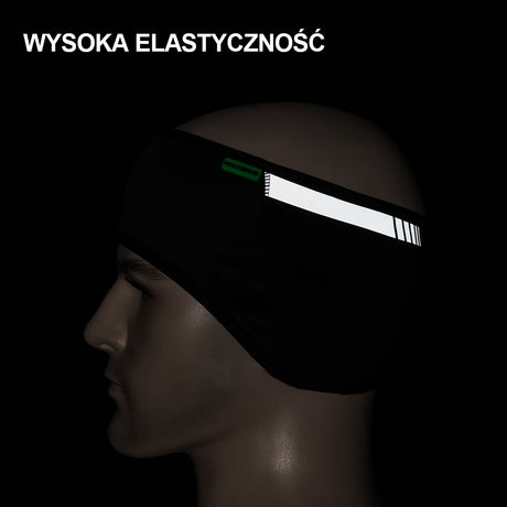 Opaska na Głowę na Rower Wiatroszczelny i Ciepły