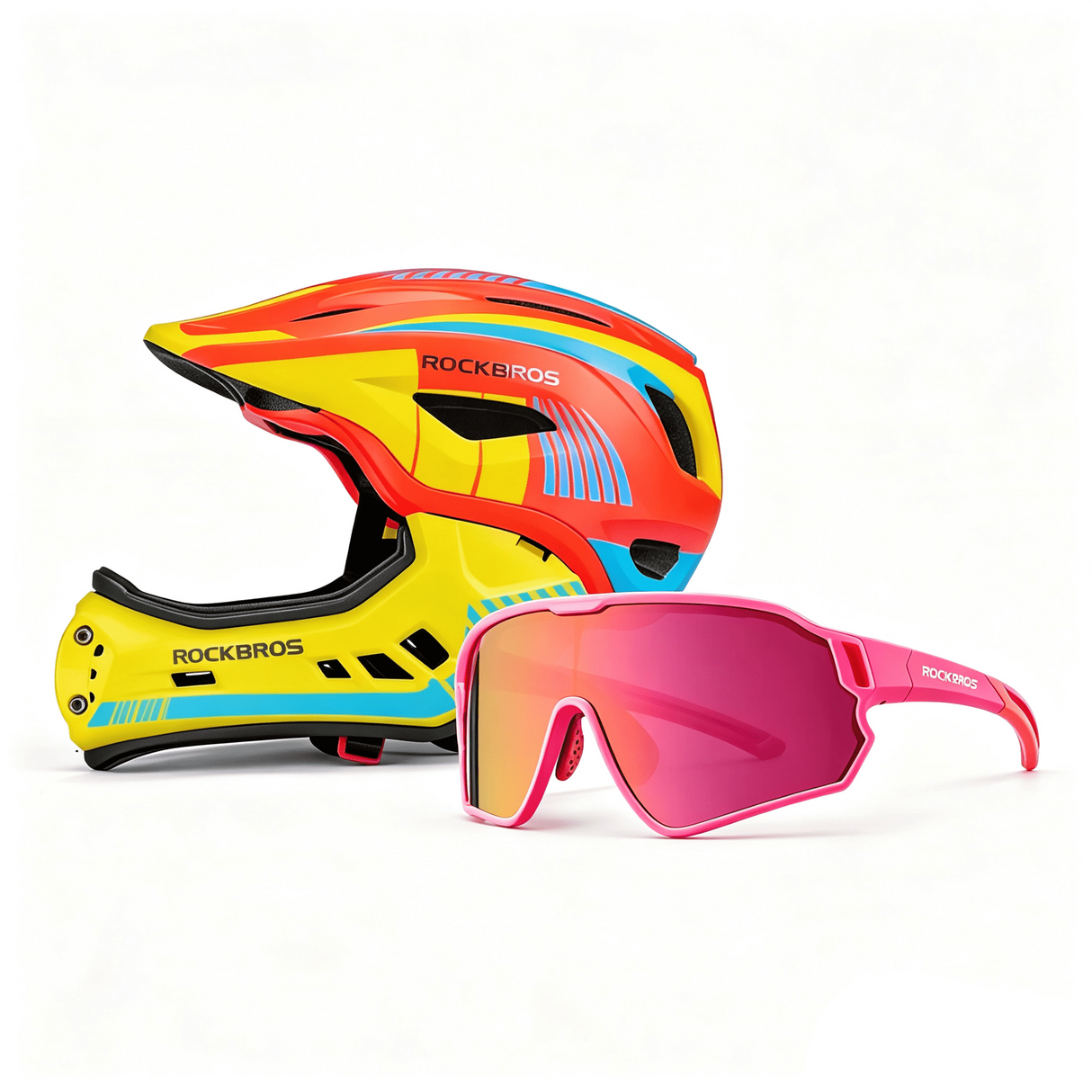 Pakiet Bezpieczeństwa Dla Dzieci: Kask I Okulary