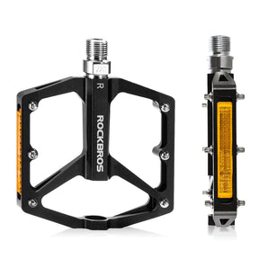 ROCKBROS Pedał Rowerowy ze Stopu Aluminium Antypoślizgowy -K371 Pedały roweroweCzarny