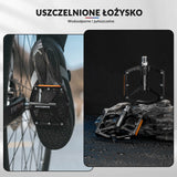 Pedał Rowerowy ze Stopu Aluminium Antypoślizgowy -K371