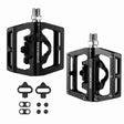 Pedały Rowerowe Aluminiowe Antypoślizgowe Pedały SPD/Pedały Platformowe 9/16"