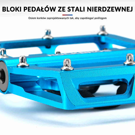 Pedały Rowerowe Aluminiowe Antypoślizgowe Pedały SPD/Pedały Platformowe 9/16"