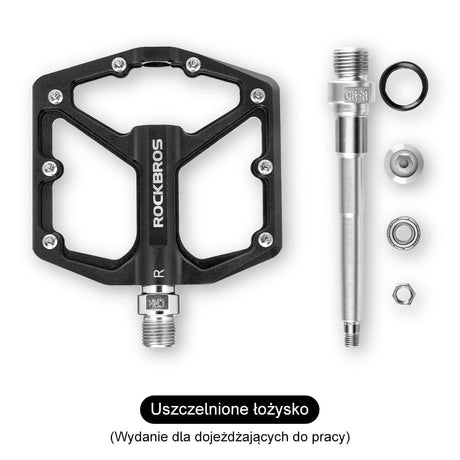 Pedały Rowerowe Pedały z Aluminium  9/16 Cala