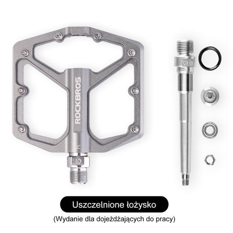 Pedały Rowerowe Pedały z Aluminium  9/16 Cala